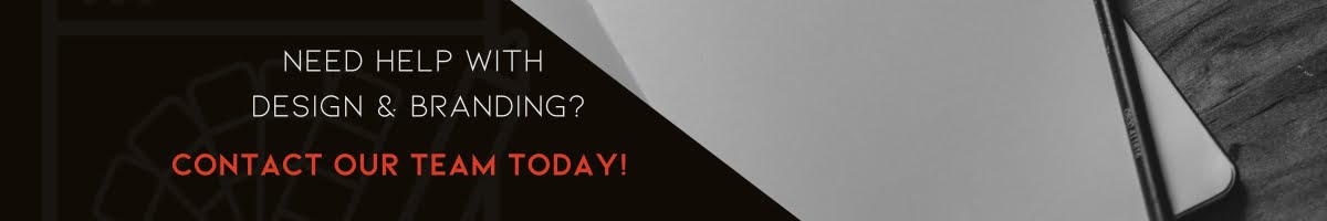A CTA inviting people to request design and branding services from Obsidian Atlas.